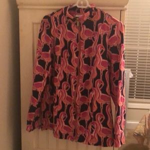 Crown and ivy zip jacket